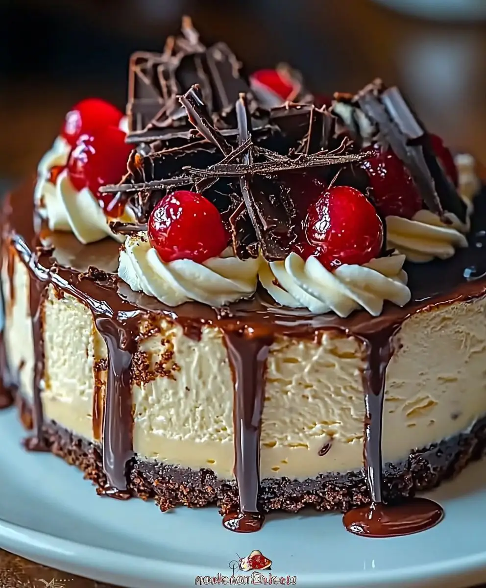 Hot Fudge Sundae Cheesecake