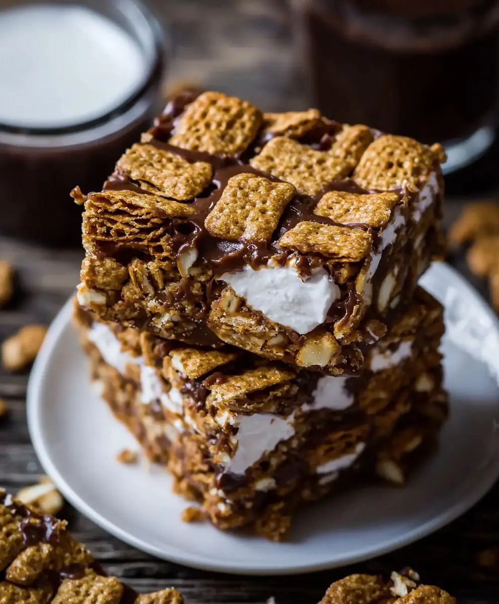Golden Grahams S'mores Bars