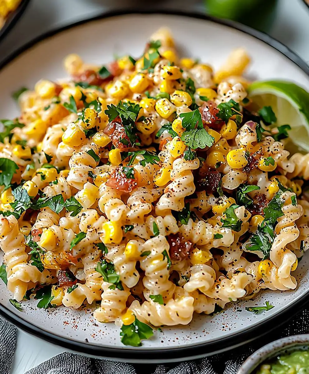 Mexican Street Corn Pasta Salad