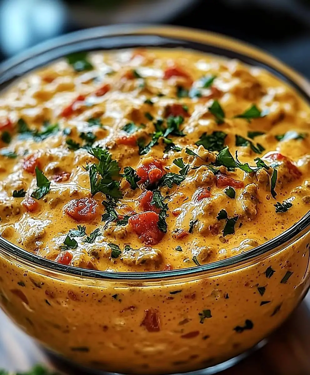 Cheesy Rotel Queso