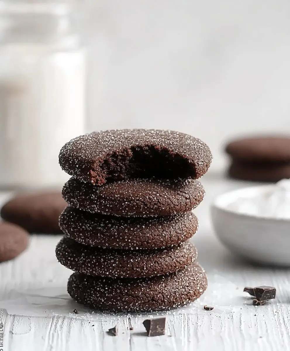 Chocolate Sugar Cookies