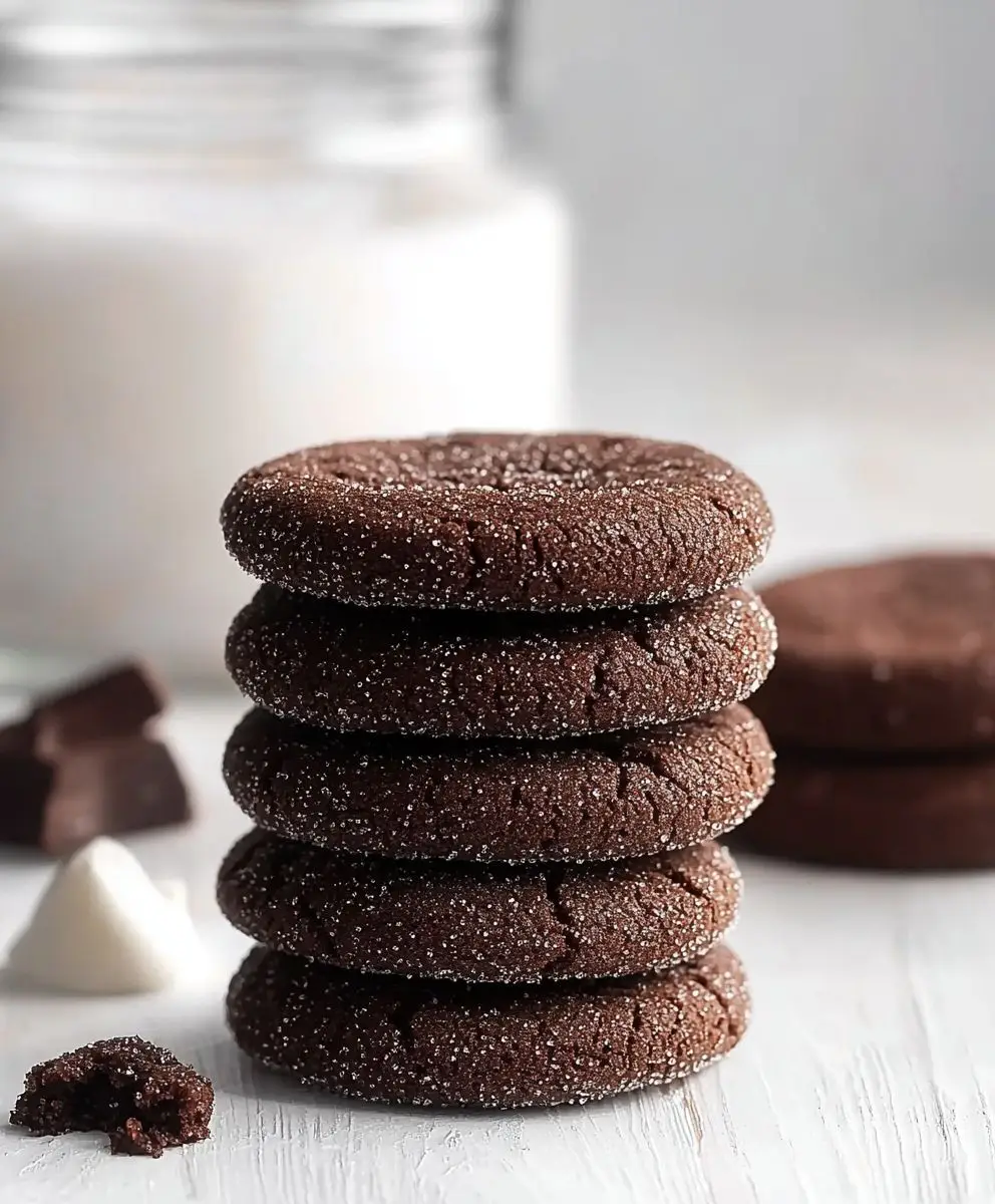 Chocolate Sugar Cookies
