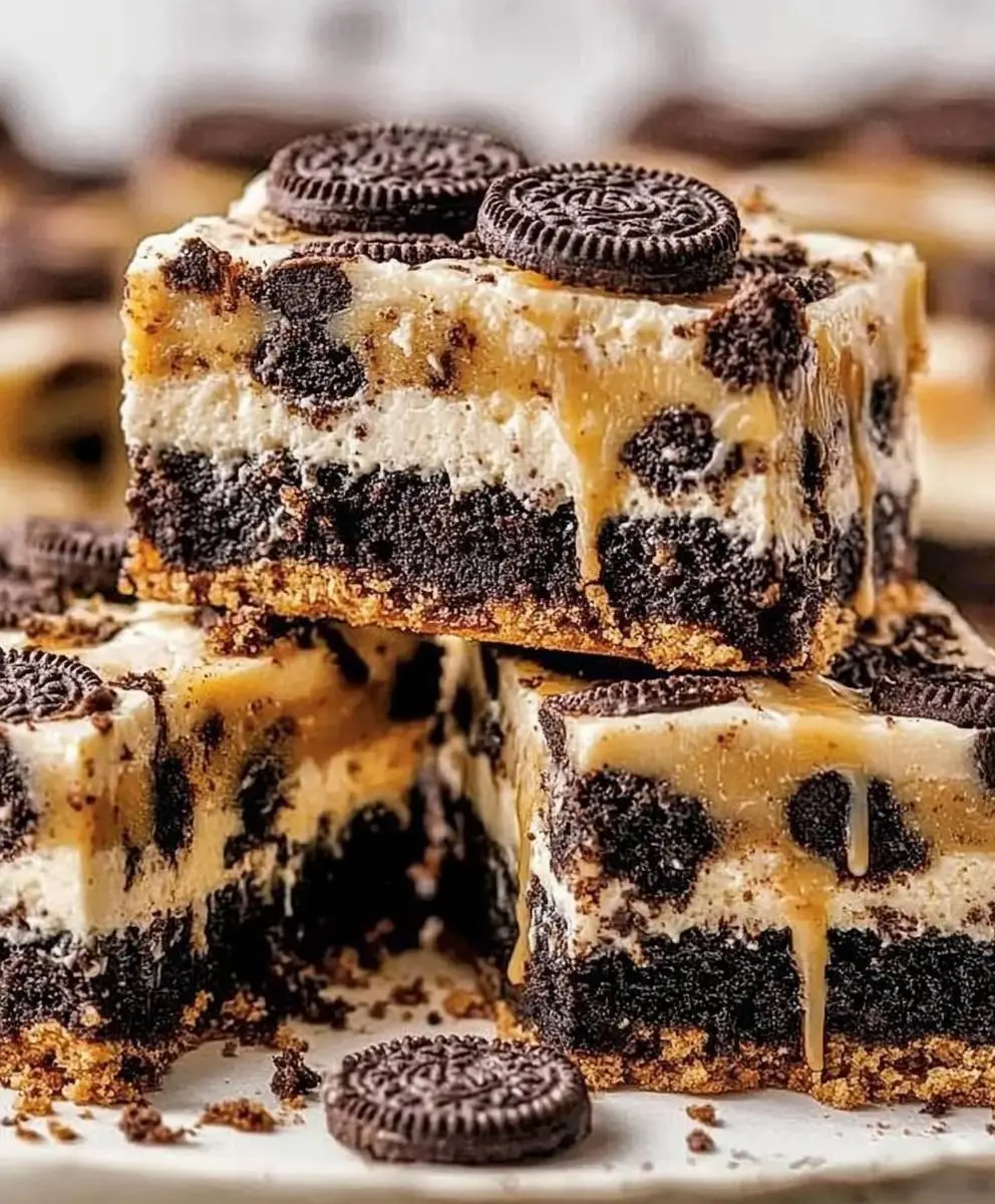 Oreo Cheesecake Bars