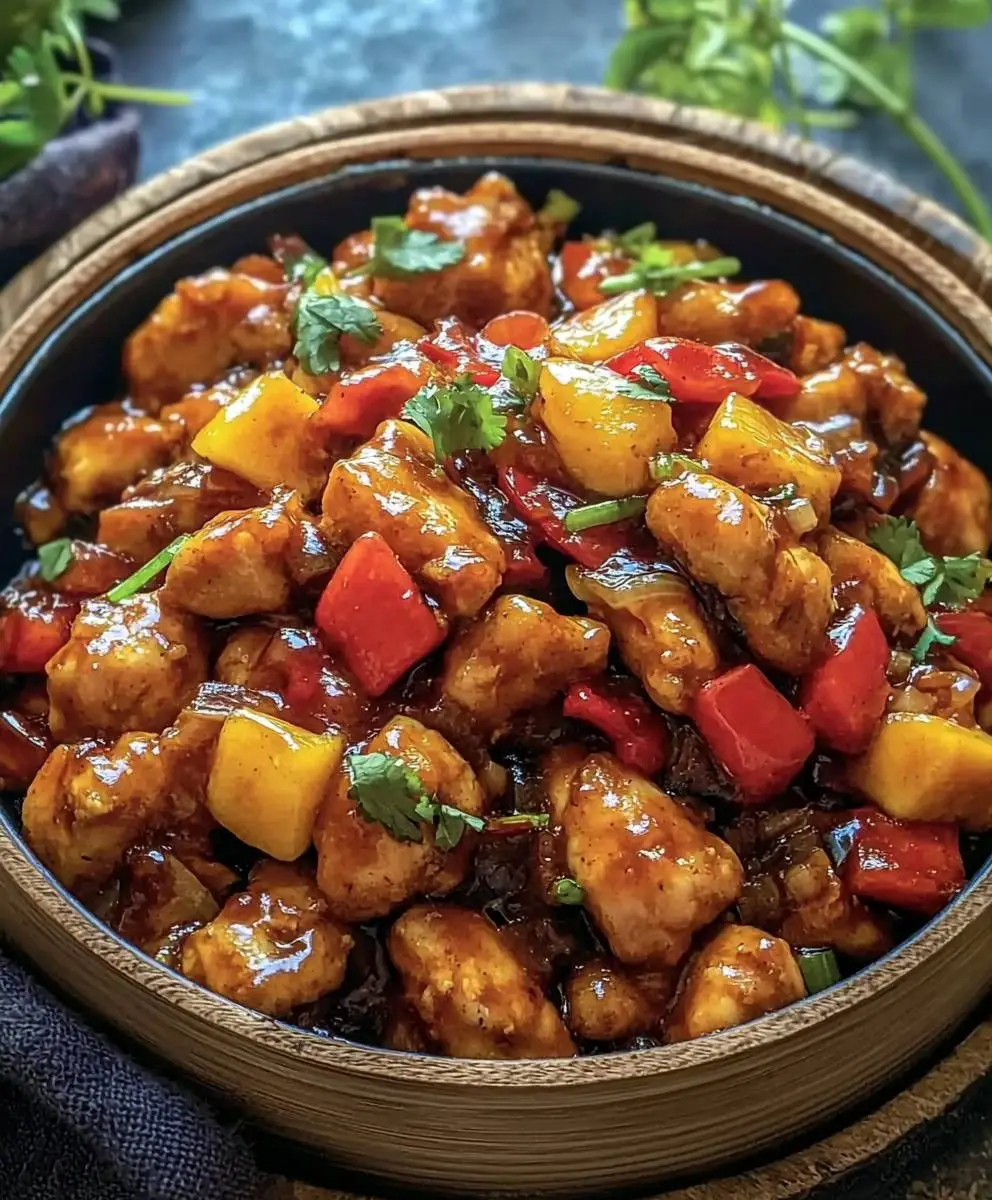 Mango Chicken Stir Fry