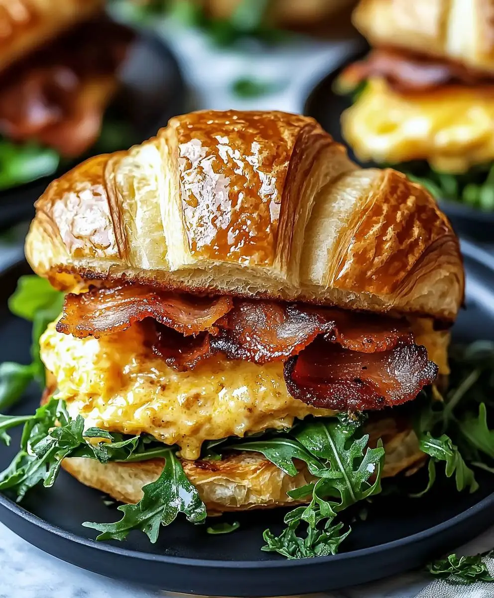 Maple Mustard Breakfast Sandwich
