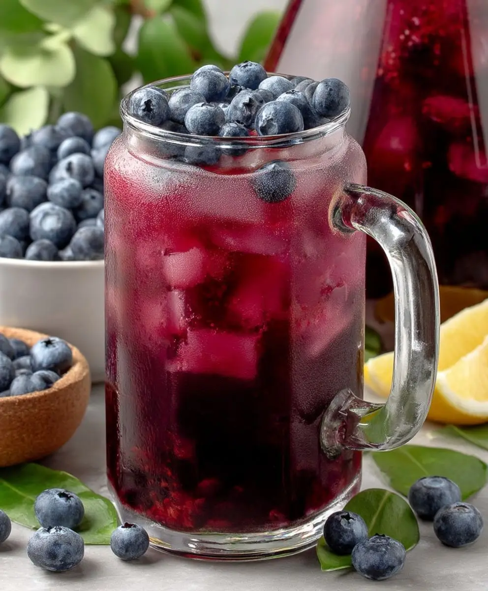 Blueberry Iced Tea