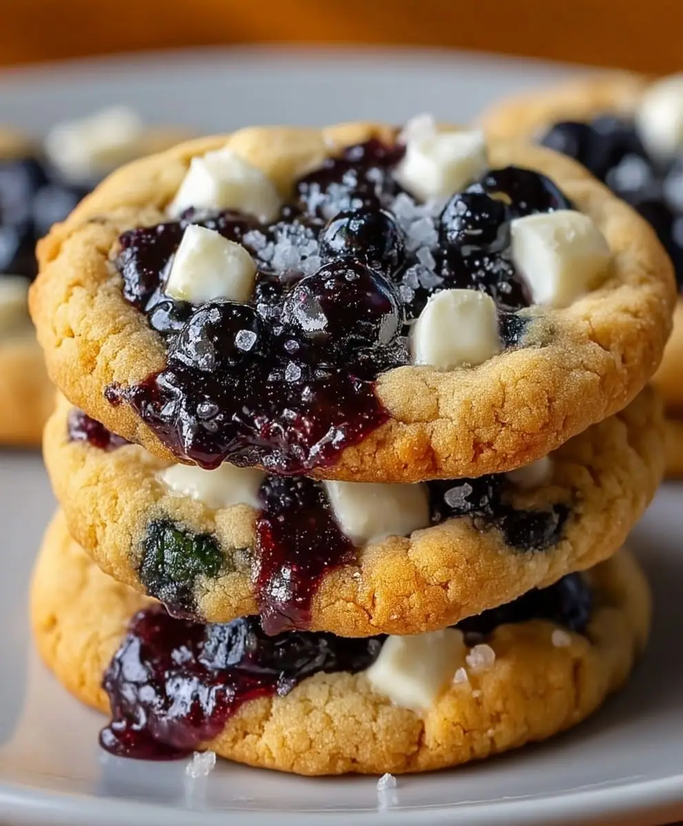 Blueberry Cheesecake Cookies
