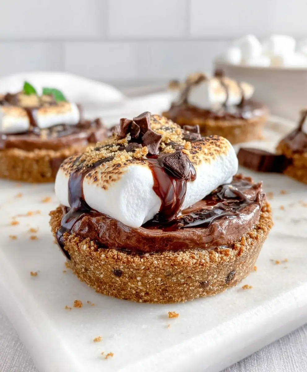 Mini Smores Pies