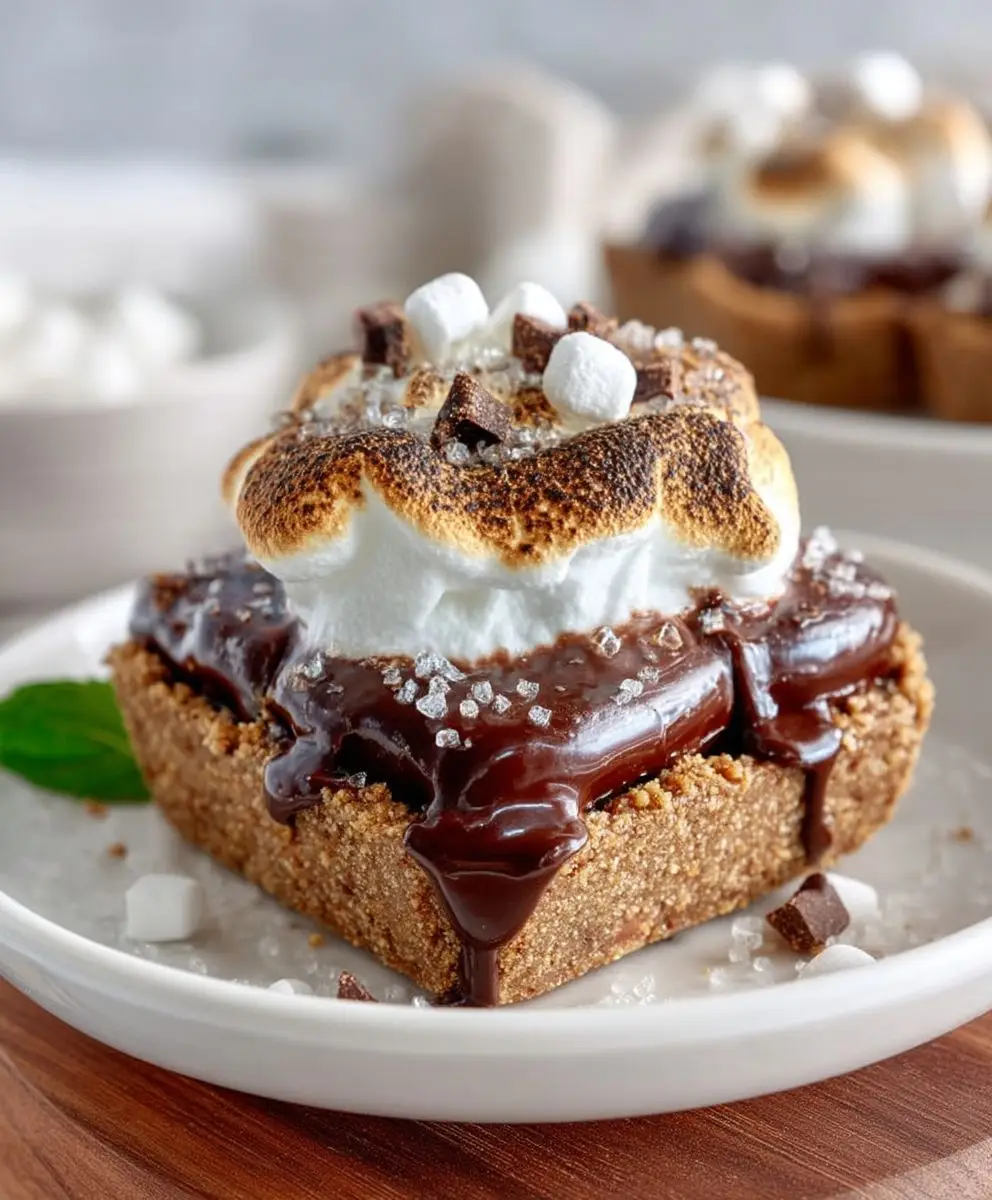 Mini Smores Pies
