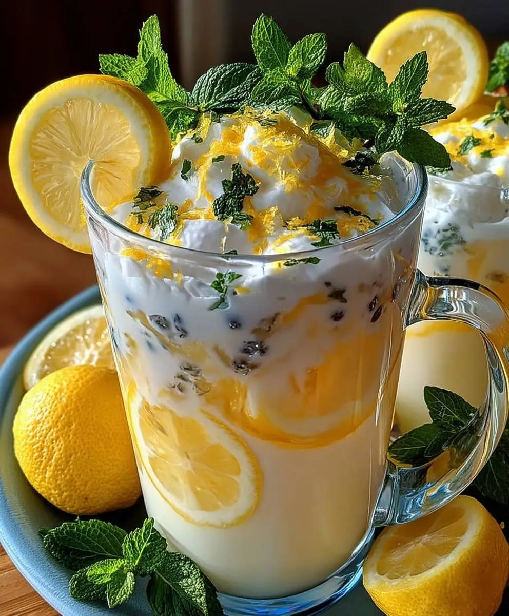 Creamy Lemonade Summer Drink