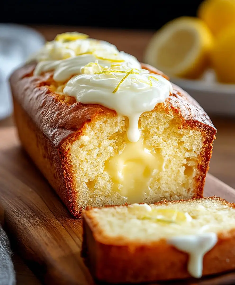Lemon Cream Cheese Bread