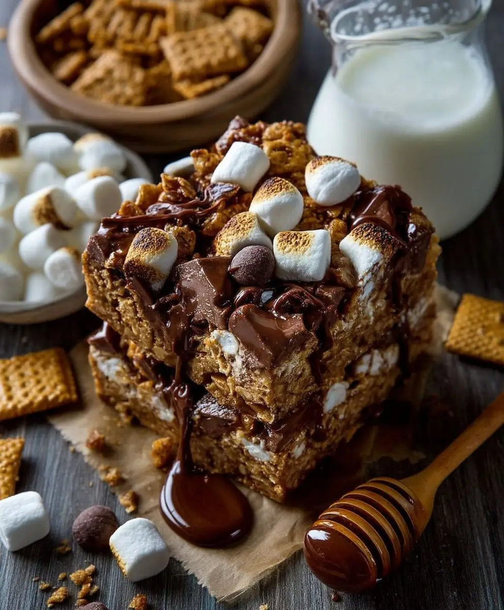 Golden Grahams Smores Bars