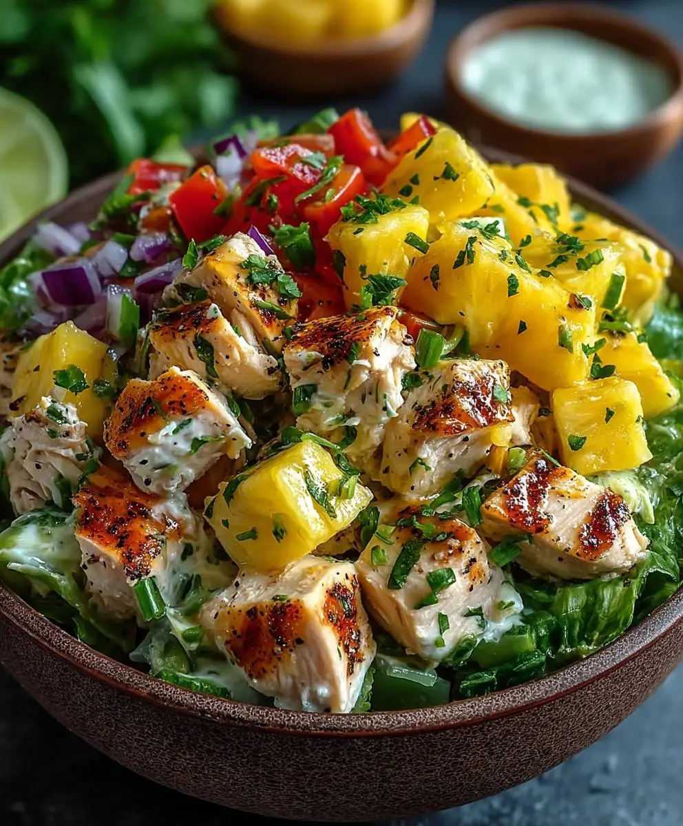 Hawaiian Chicken Salad