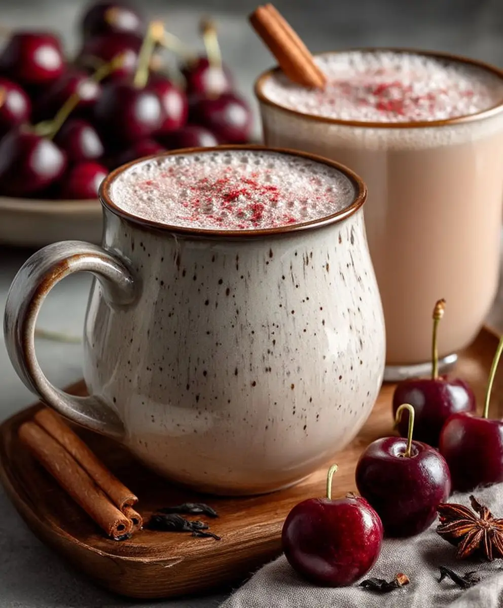 Cherry Earl Grey Milk Tea