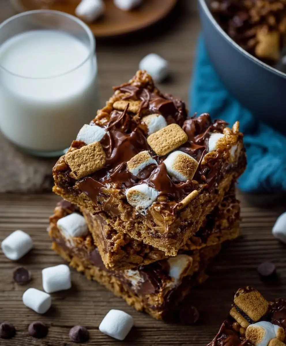 Golden Grahams Smores Bars
