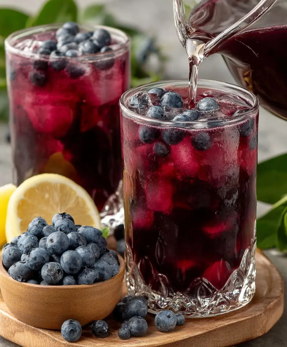 Blueberry Iced Tea