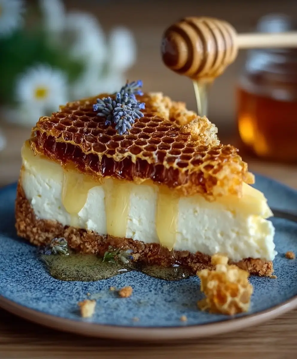Lemon Lavender Cheesecake