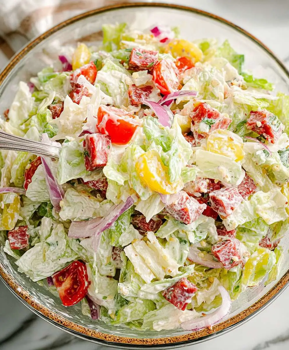 Viral grinder salad
