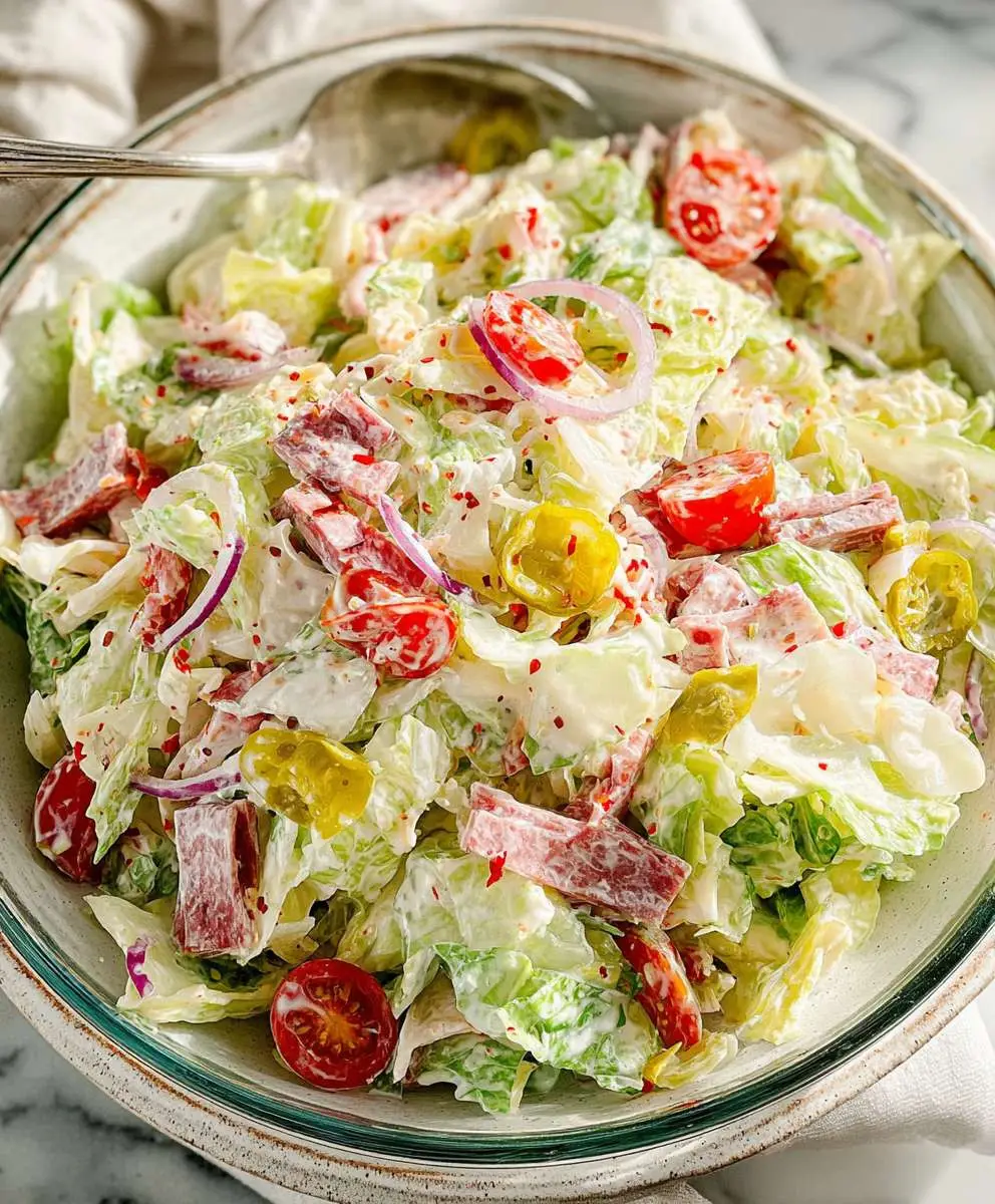 Viral grinder salad