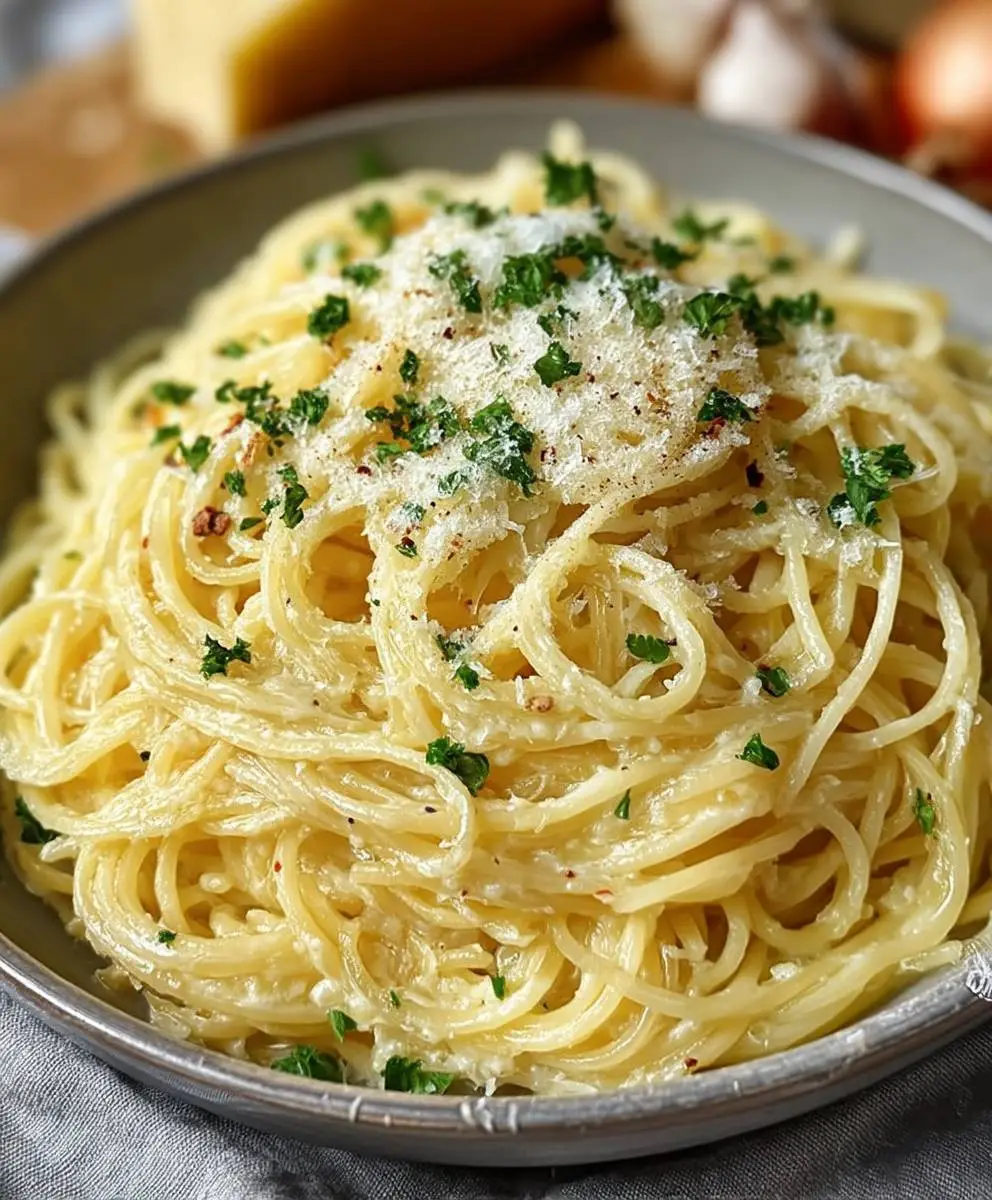 Garlic Parmesan Pasta
