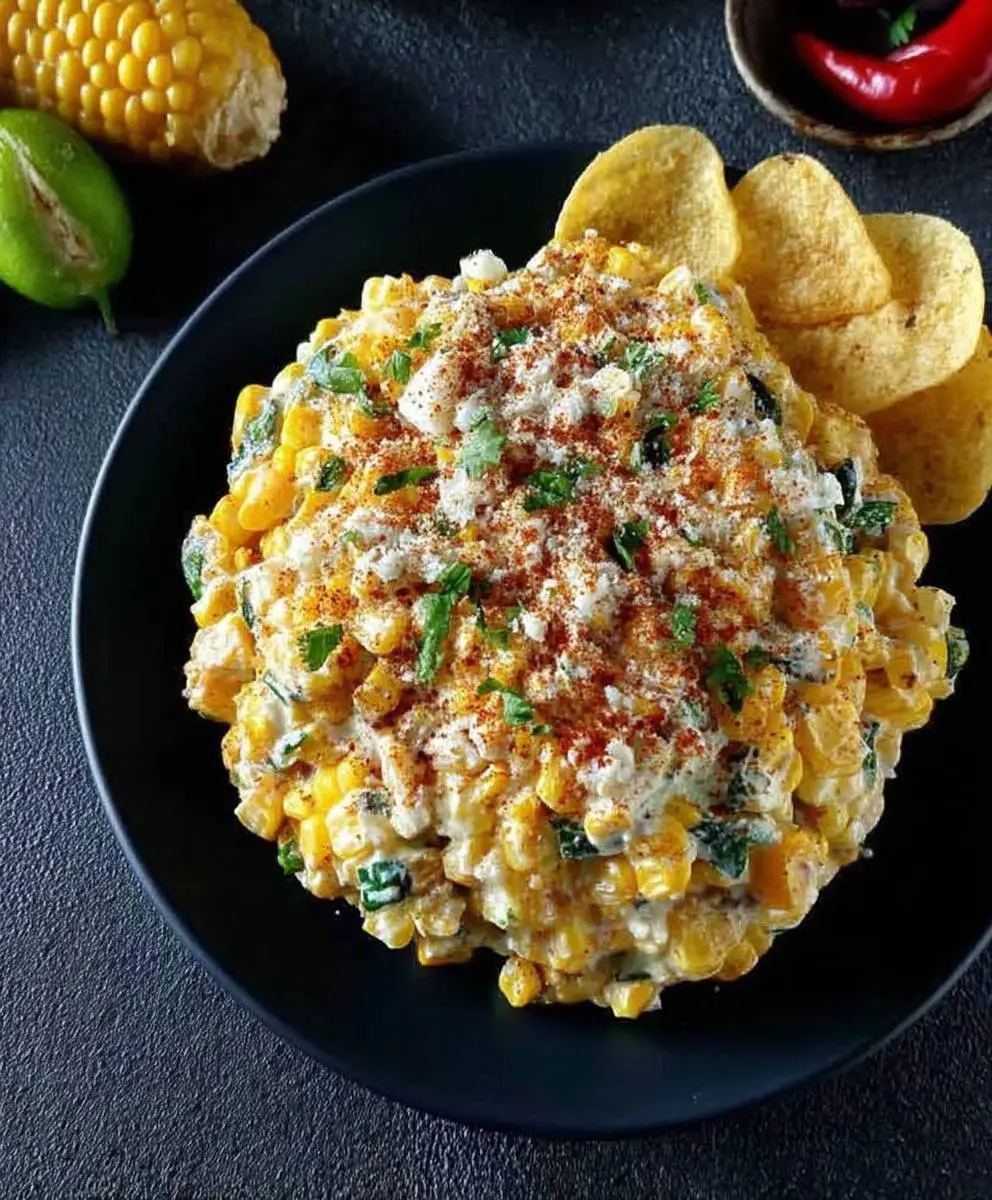 Elote Dip Mexican Street Corn
