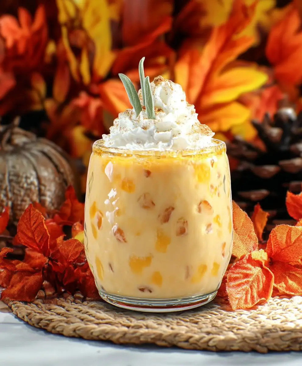 Thanksgiving Pumpkin Spice Cocktail