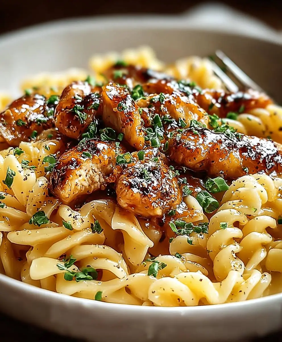 Honey Pepper Chicken Pasta