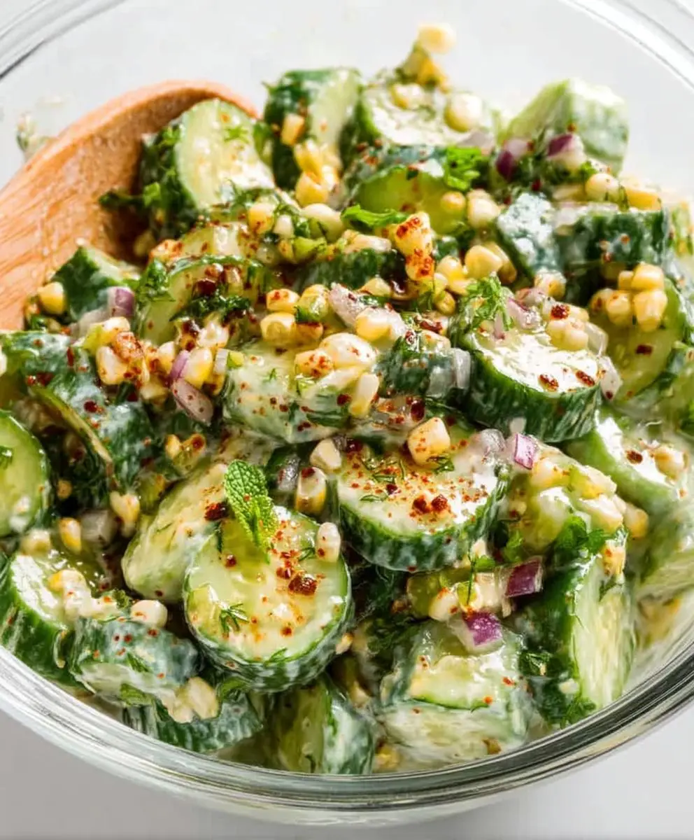 Mexican cucumber salad