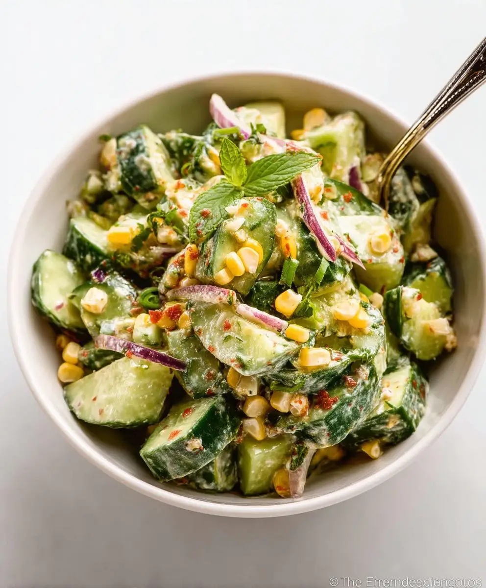 Mexican cucumber salad