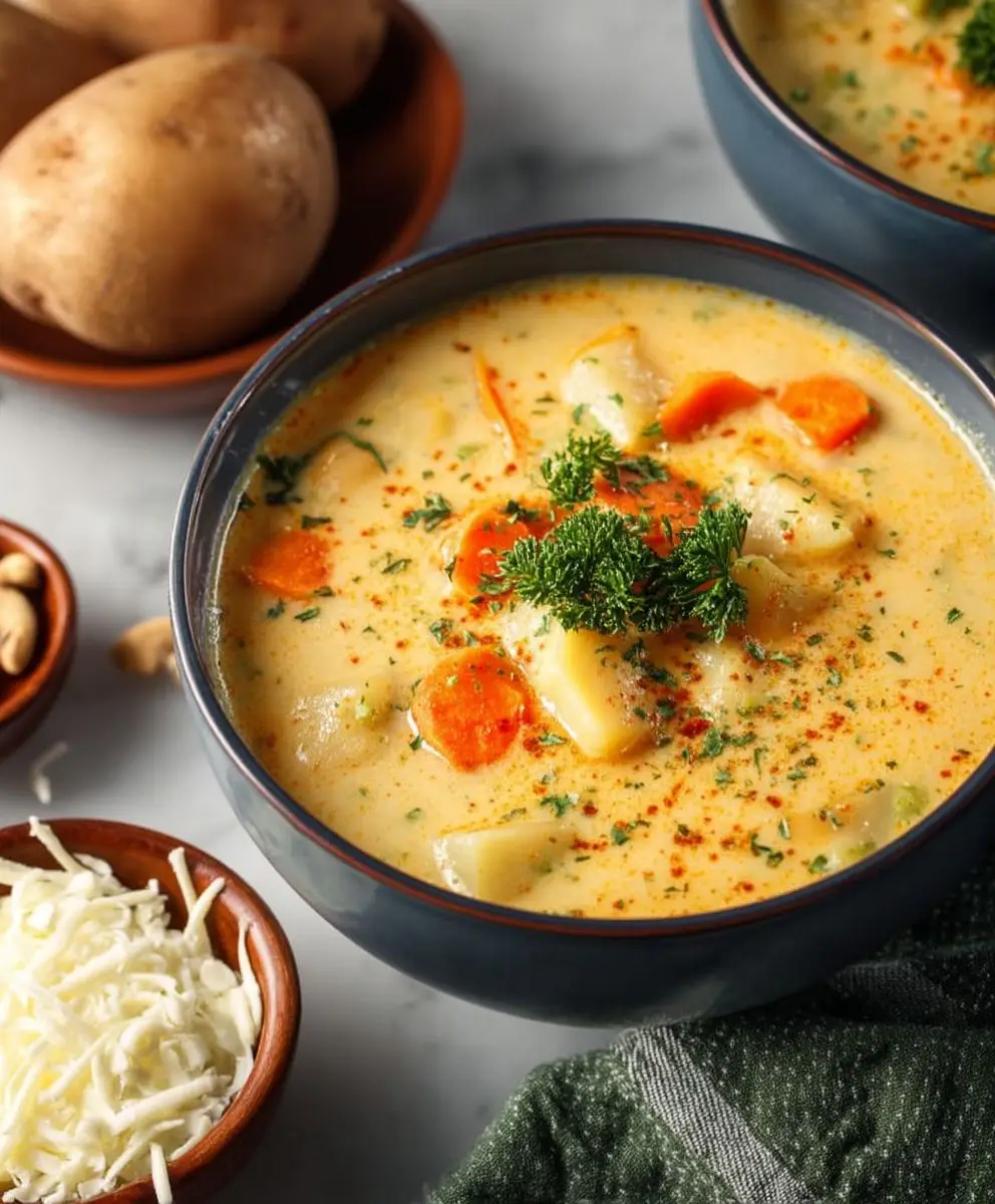 Carrot potato soup