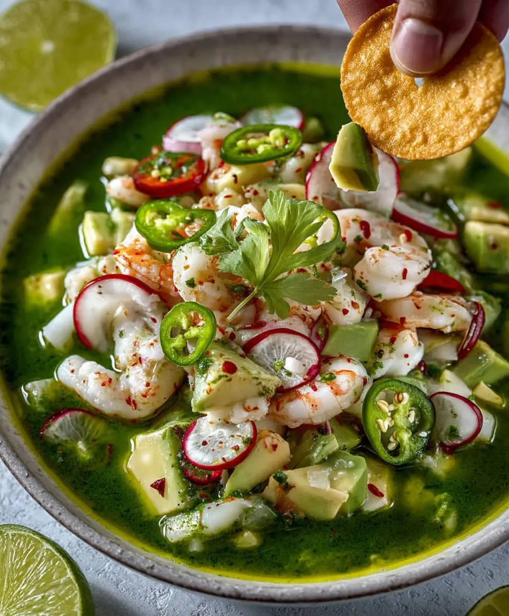 Aguachile Mexican Shrimp Ceviche