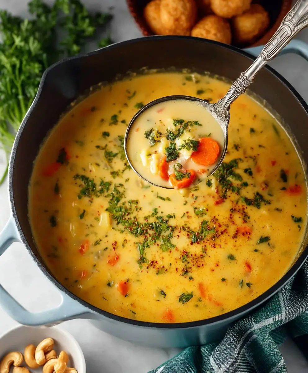 Carrot potato soup