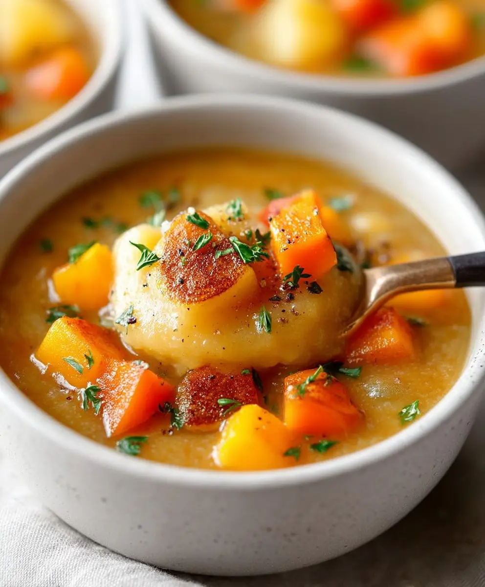 Roasted Winter Vegetable Soup