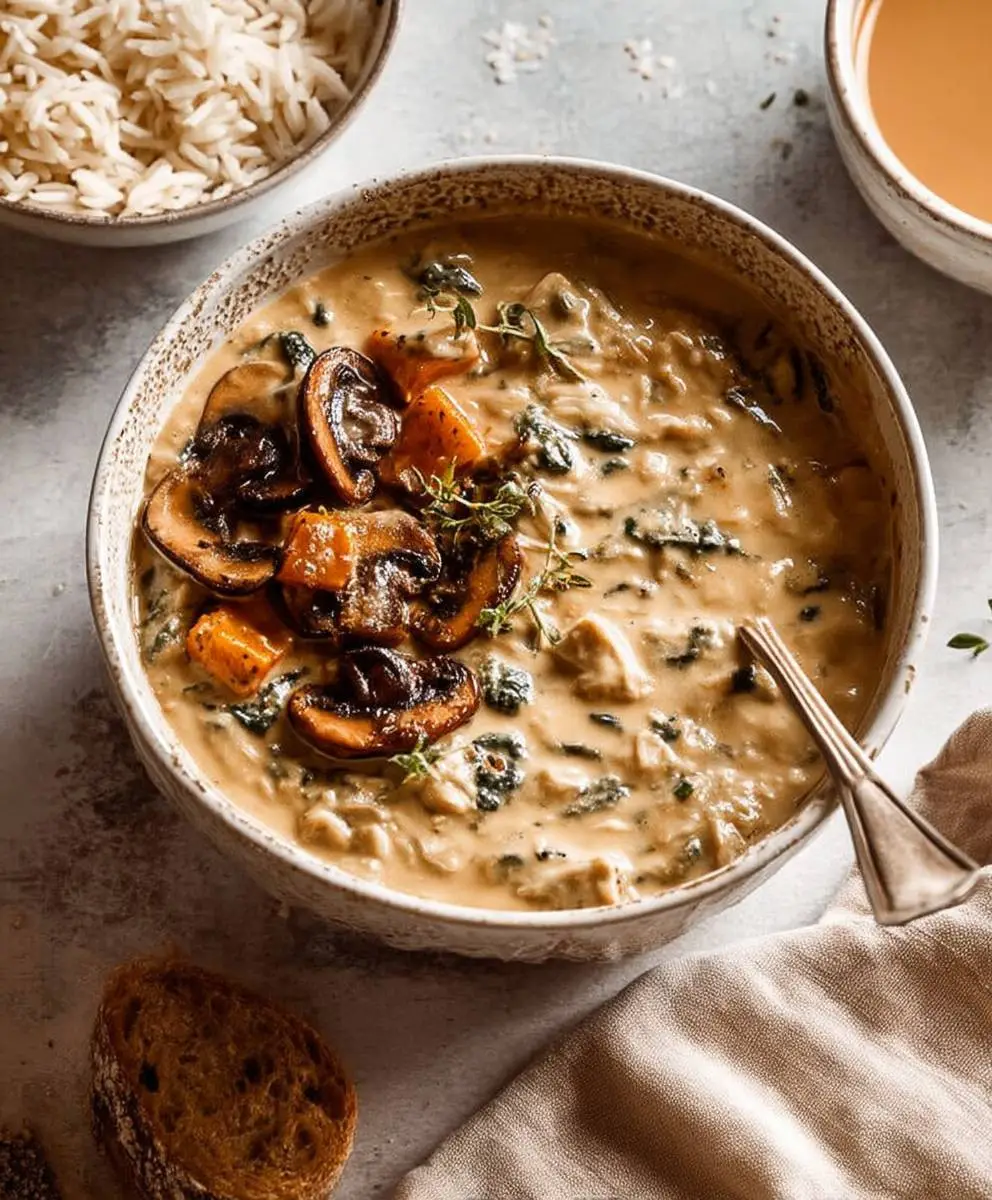 Mushroom soup no cream
