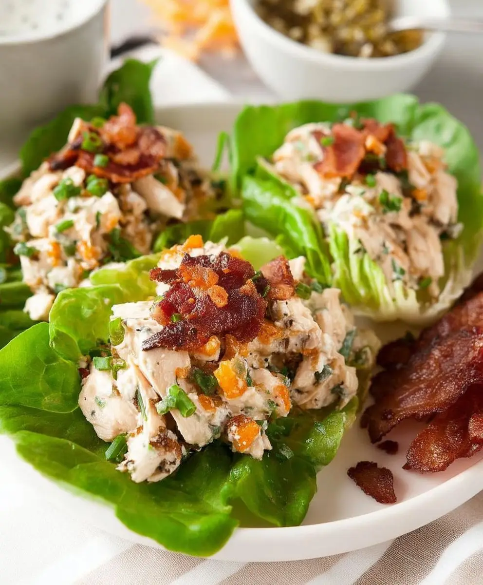 Chicken Bacon Ranch Salad