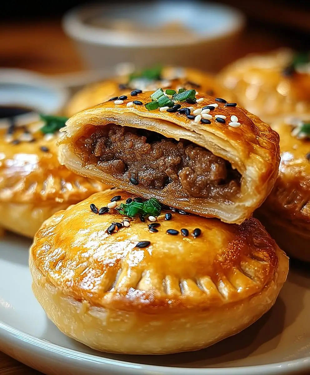 Crispy Chinese Meat Pies