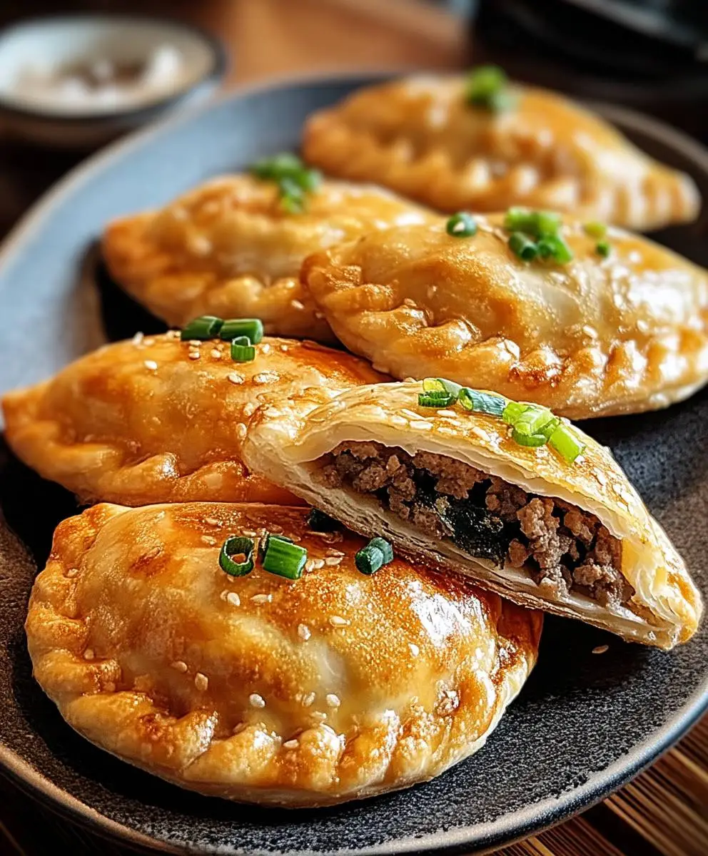 Crispy Chinese Meat Pies