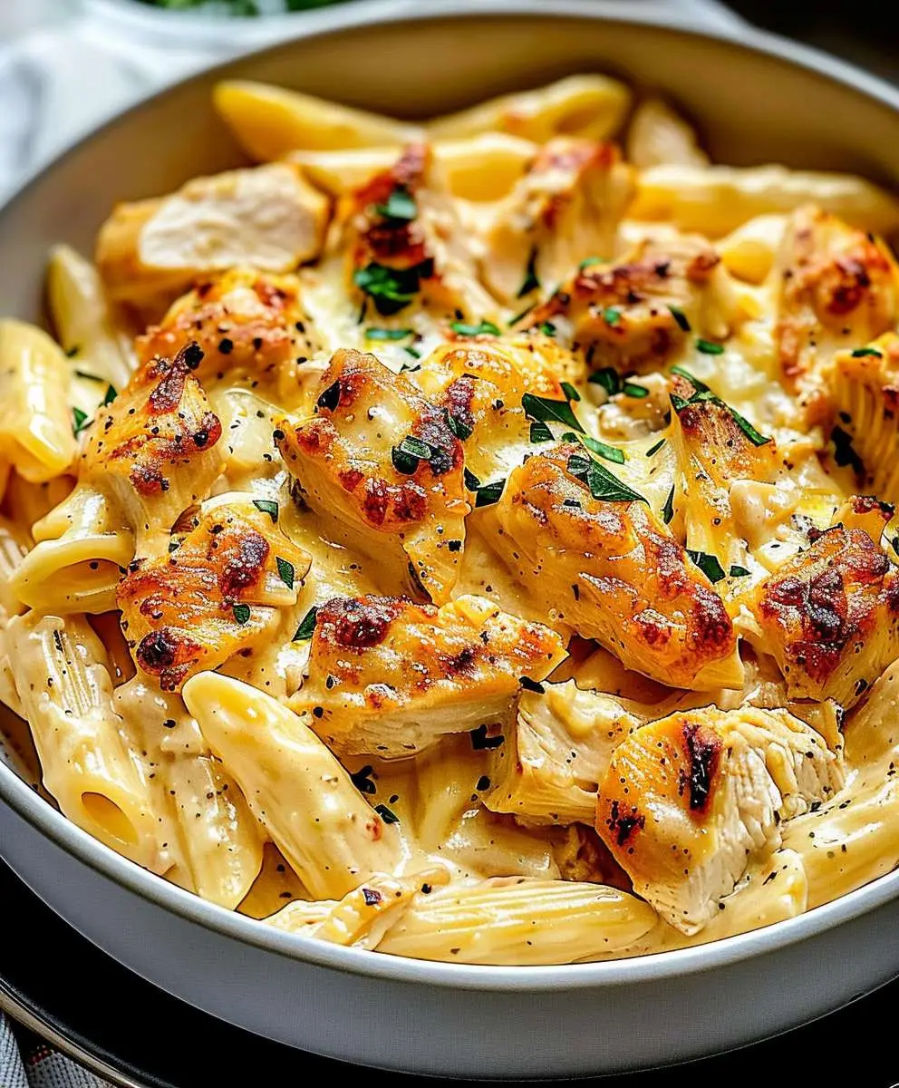 Creamy Ricotta Chicken Pasta