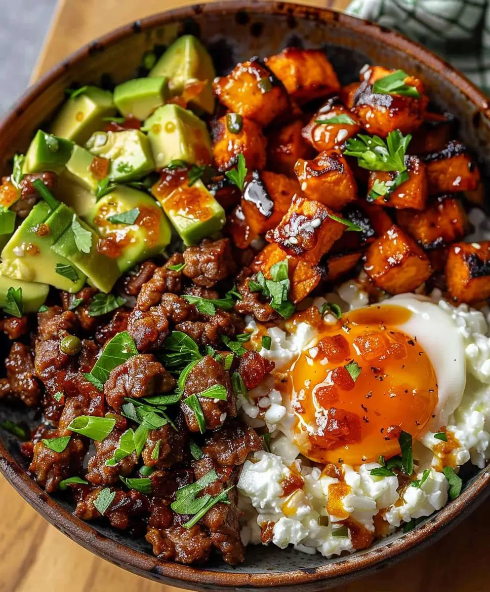 Hot Honey Beef Bowl