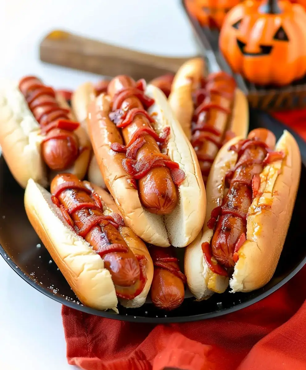 Halloween Hot Dogs