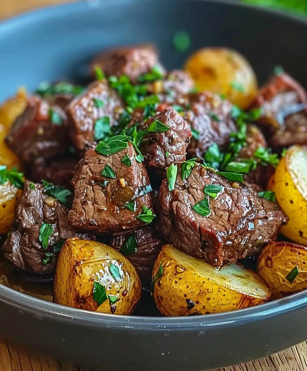 Garlic Butter Beef Bites
