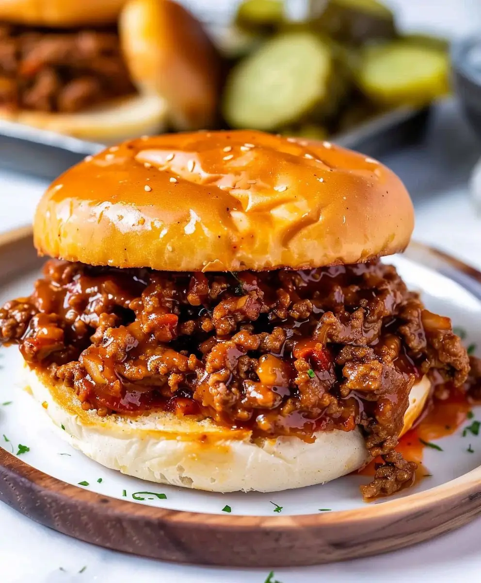 Homemade Sloppy Joes